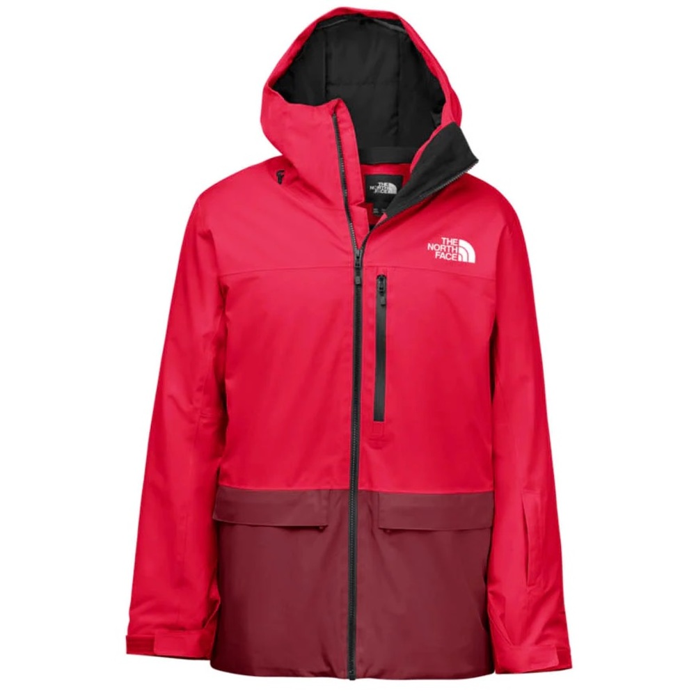 THE NORTH FACE Men's Sickline Insulated Medium Ski Jacket Red/Cordovan